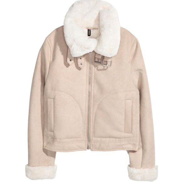 H&M Jacket with Faux Fur Lining - Picture 2 of 9